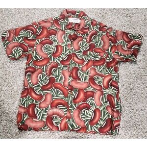 Vintage How Ah Ya Shirt Mens Medium New Orleans JAZZ FEST Red Beans & Rice NOLA